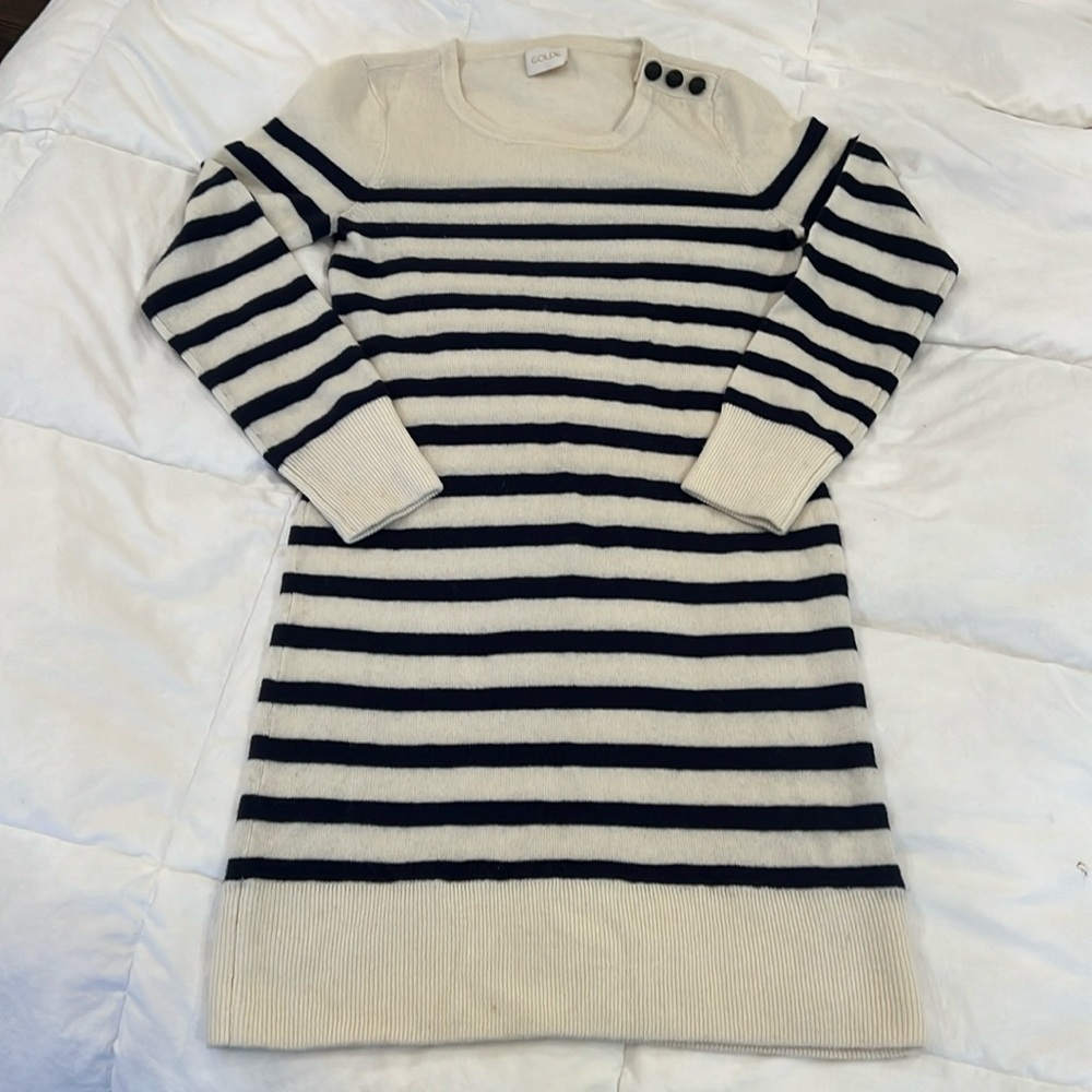 Golde 100% cashmere sweater dress